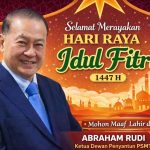 Abraham Rudi: Idul Fitri 1447 H Momentum Perkuat Kebersamaan dan Kerukunan Bangsa