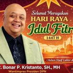 Idul Fitri 1 Syawal 1447 H Bonar P Krisnanto Ajak Jaga Kerukunan di Tengah Keberagaman