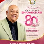 Ucapan HUT Bhayangkari ke-80 dari Dr. Bonar P. Krisnanto, Dorong Bhayangkari Terus Menginspirasi Perempuan Indonesia